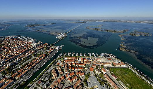 Aereal view of Grado